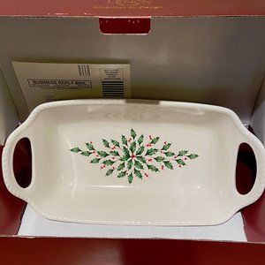 Lenox Holiday Bread Basket
